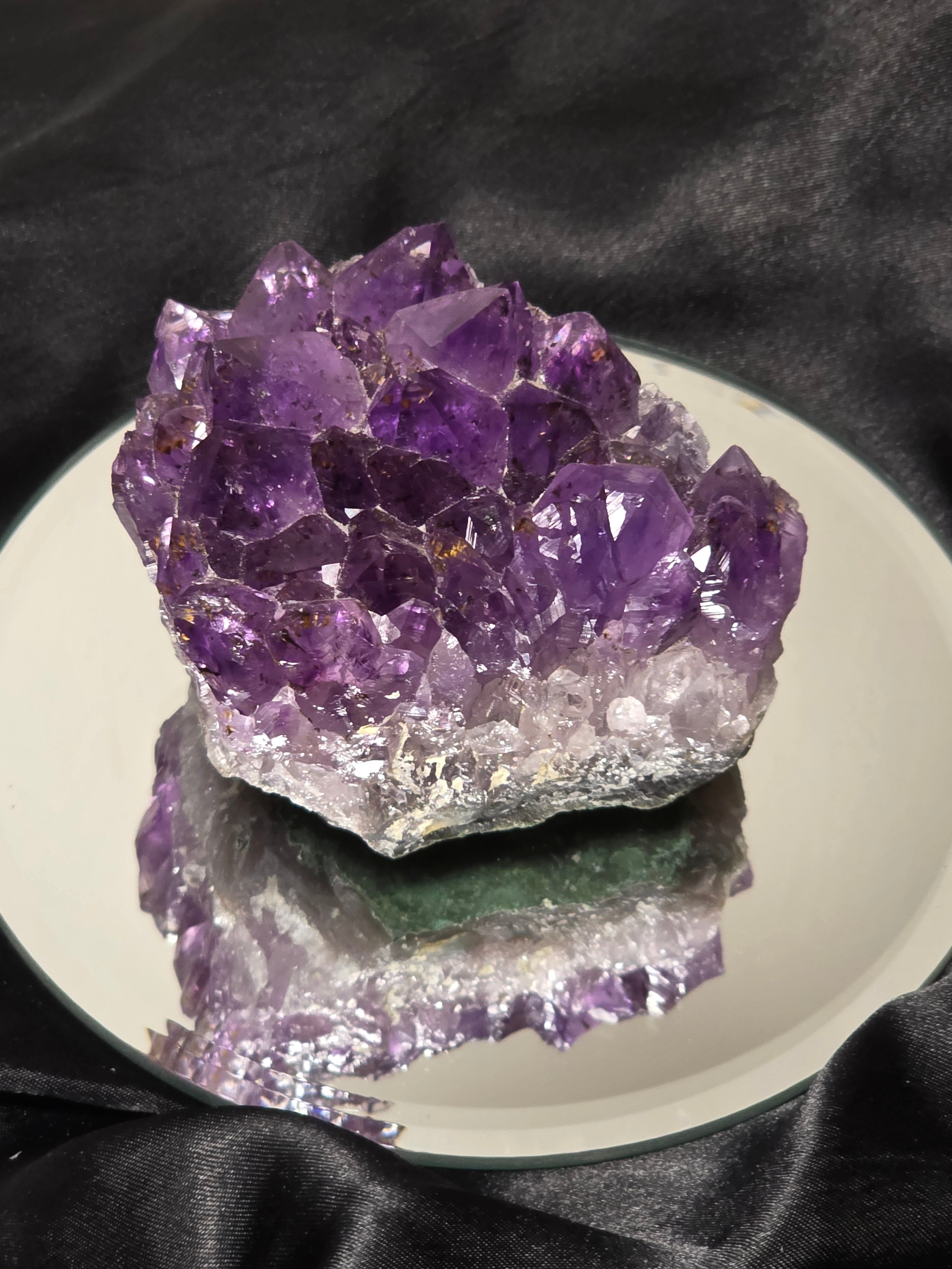 Grade A Amethyst Druzy, For Calm, Clarity & Cosmic Connection