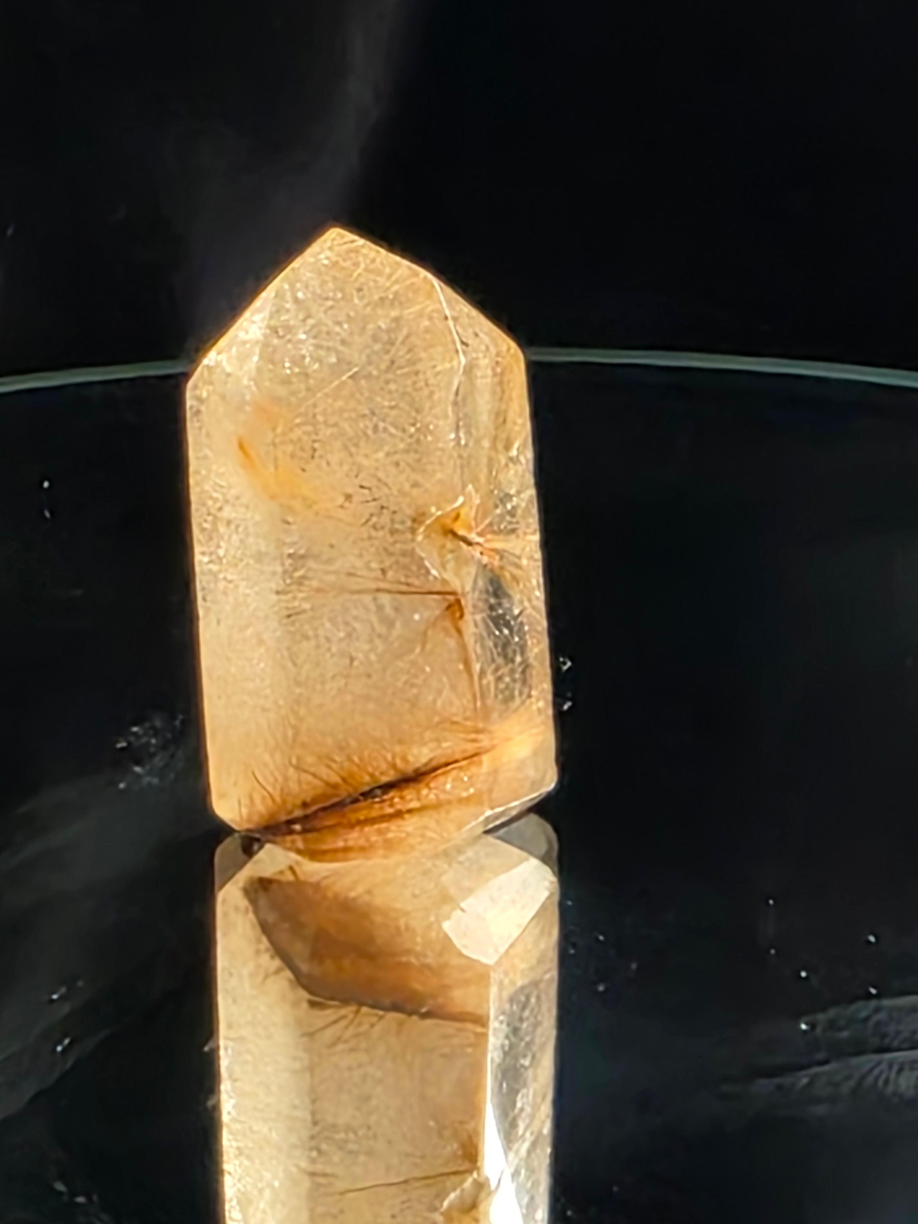 Rutilated Quartz Inclusion Crystal
